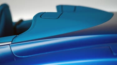 Aston Martin Vanquish Volante roof detail