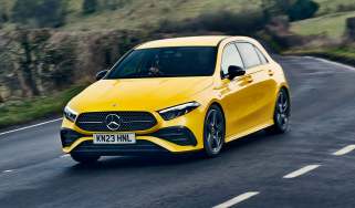Mercedes A-Class - front cornering