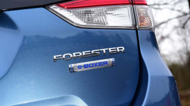 Subaru Forester 2020 in-depth review - rear model badge
