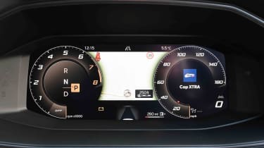 Cupra Formentor - digital instrument cluster