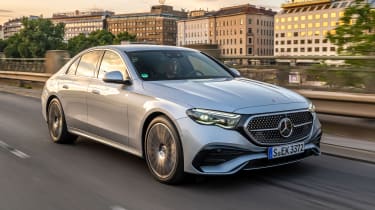 Mercedes E-Class - front tracking