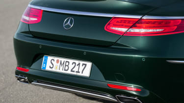 Mercedes S-Class Coupe tail