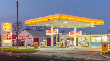 Fuel Finder: Petrol station header