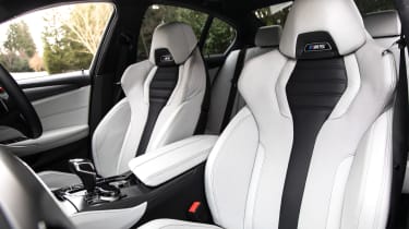 New BMW M5 - front seats