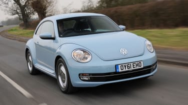 Volkswagen Beetle 1.2 TSI front tracking