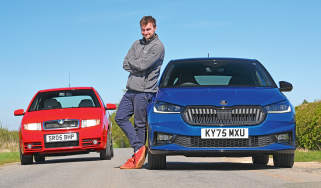 Skoda Fabia 130 - modern vs original vRS
