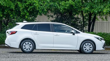 Toyota Corolla Commercial van - profile