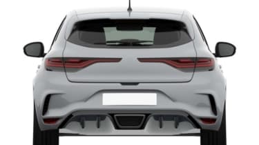 New Renault Megane RS patent render rear