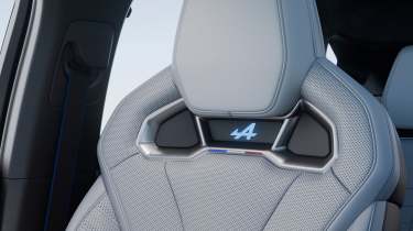 Renault Filante - seat detail