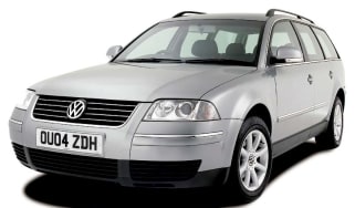 Front view of Volkswagen Passat