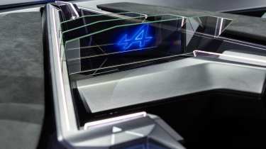 Alpine A390_β concept - interior detail