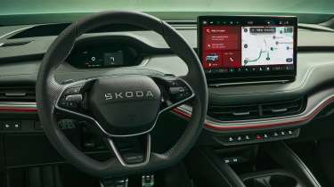 Skoda Enyaq Sportline facelift - dash