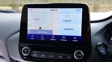 Ford Puma - infotainment touchscreen