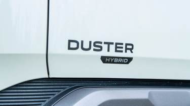 Dacia Duster - tailgate badging