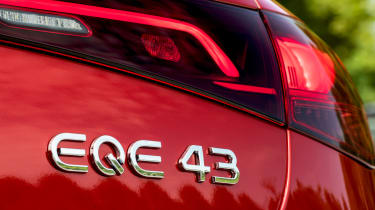 Mercedes-AMG EQE 43 - rear badge
