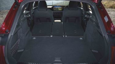 Audi Q5 - boot, seats folded