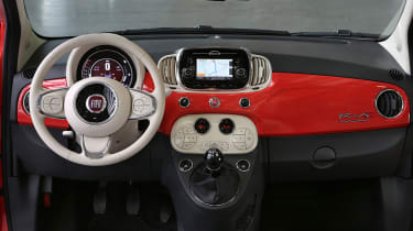 Fiat 500 facelift - dash