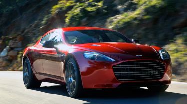 Aston Martin Rapide S front tracking