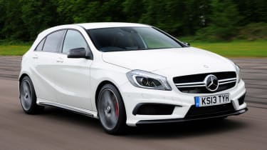 Mercedes A45 AMG front 