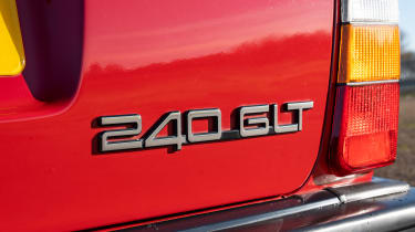 Volvo 240 - rear badge