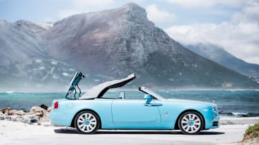 Rolls-Royce Dawn - roof mechanism