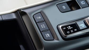 Lexus LBX - drive mode buttons