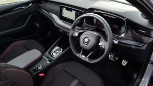 Skoda Octavia vRS diesel - cabin