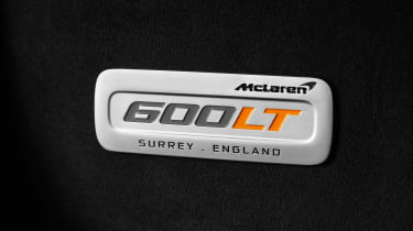 McLaren 600LT - badge