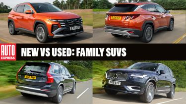 New Hyundai Tucson vs used Volvo XC90 - header