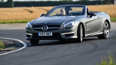 Mercedes SL63 AMG front