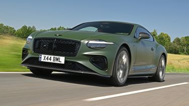 Bentley Continental GT - front tracking