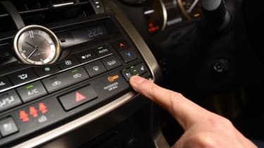 Lexus NX long-termer - buttons