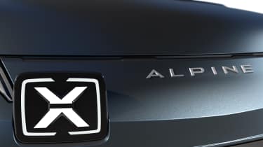 Alpine A290 Collection trim - light and badge
