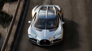 Bugatti Tourbillon - front above