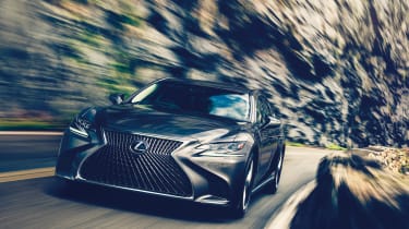 Lexus LS review - front