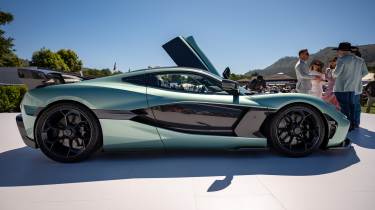 Rimac Nevera R at Monterey Car Week - side 