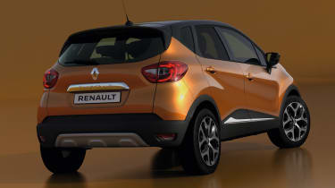 Facelifted Renault Captur - rear