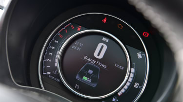 Fiat 500 Hybrid - dashboard screen