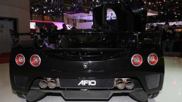 Arash AF10 Hybrid - Geneva 2016 - Stand shot rear