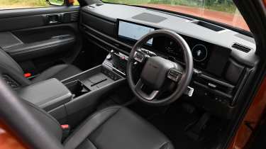 Hyundai Santa Fe - front interior 