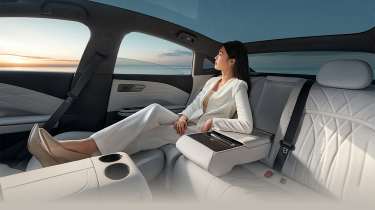 Geely Galaxy E8 - rear seats