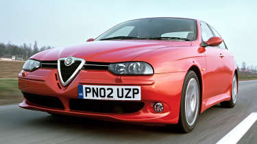 Alfa Romeo 156 GTA - front tracking