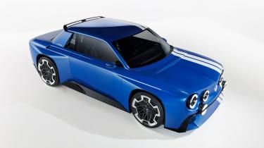 Renault 8 Gordini concept - front above