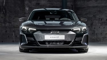 Audi e-tron GT - grey full front