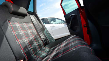 SEAT Ibiza Cupra vs VW Polo GTI - Polo rear seats