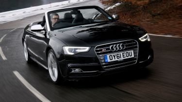 Audi S5 Cabriolet front tracking