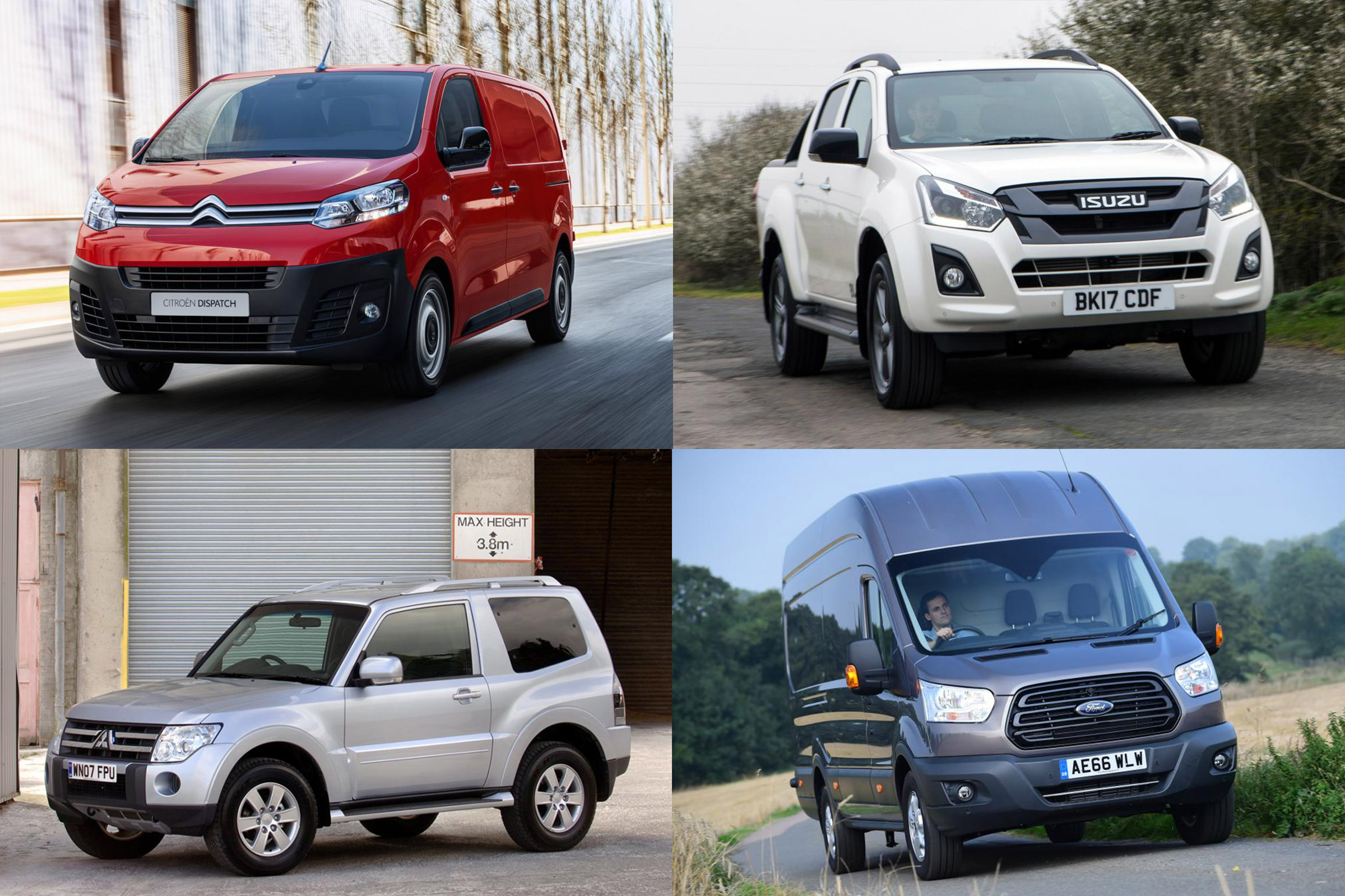 4x4 vans and commercial vehicles 