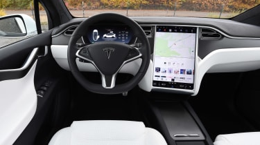 Tesla Model X - dash