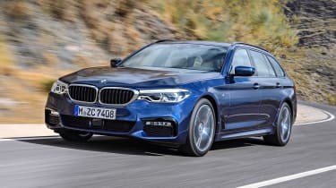 New BMW 5 Series Touring - front