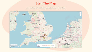 Stan app screen shot map 